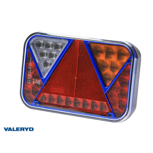 R&uuml;cklicht SCANDI-270 Blau R 200x130x50 LED 12V Bajonett 5-pol. CANBUS