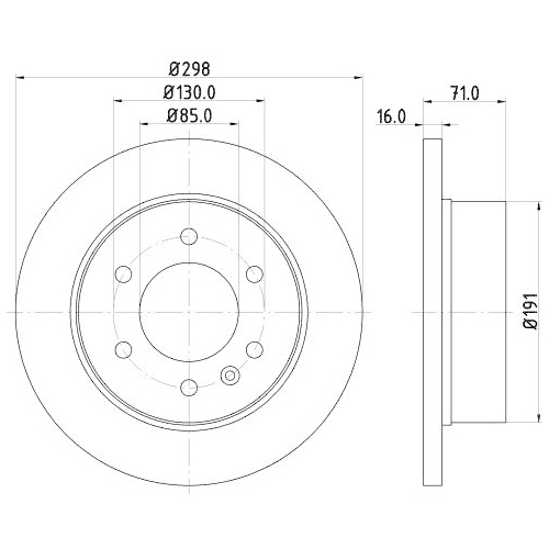 DON Bremsscheibe PCD18332