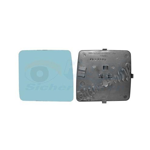 VAN WEZEL Spiegelglas, Au&szlig;enspiegel * HAGUS * 3024832