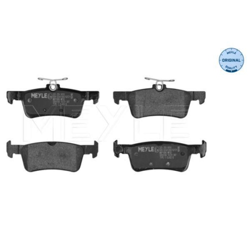MEYLE Bremsbelagsatz, Scheibenbremse MEYLE-ORIGINAL: True to OE. 025 259 6816