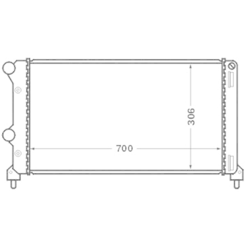 MAHLE K&uuml;hler, Motork&uuml;hlung BEHR CR 1448 000S