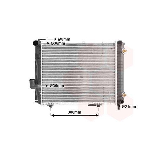 VAN WEZEL K&uuml;hler, Motork&uuml;hlung 30002069