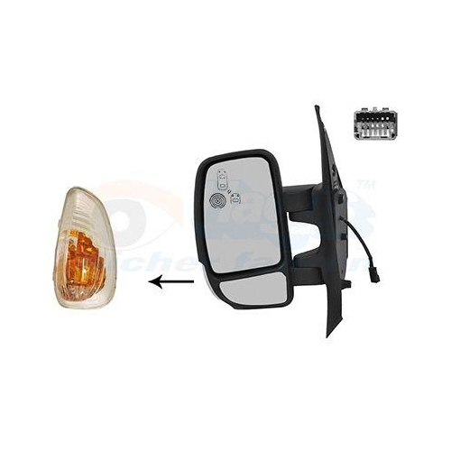 VAN WEZEL Au&szlig;enspiegel * HAGUS * 4388827