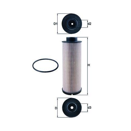 KNECHT Kraftstofffilter KX 73/1D