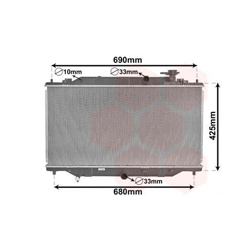 VAN WEZEL K&uuml;hler, Motork&uuml;hlung 27002269