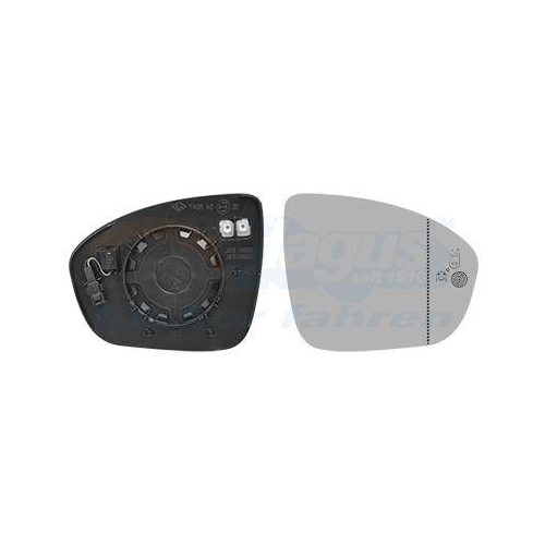 VAN WEZEL Spiegelglas, Au&szlig;enspiegel * HAGUS * 4403836