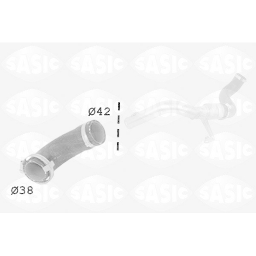 SASIC Ladeluftschlauch 3336214