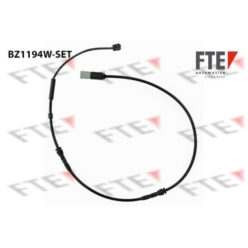 FTE Warnkontakt, Bremsbelagverschleiß