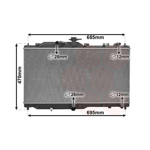 VAN WEZEL K&uuml;hler, Motork&uuml;hlung 27012702