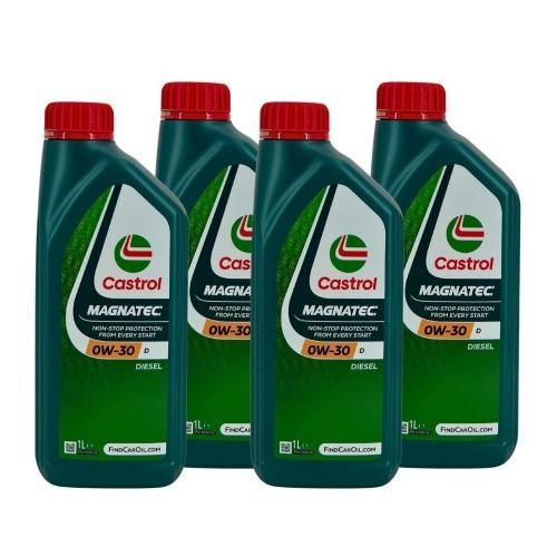 Motor&ouml;l Castrol Magnatec 0W-30 D Ford WSS-M2C 950-A ACEA C2 4 Liter 15F67C