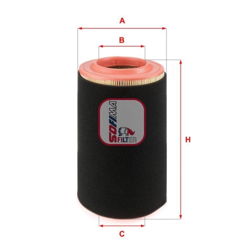 SOFIMA Luftfilter S 7A69 A