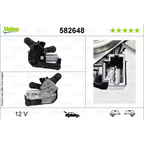 VALEO Wischermotor ORIGINAL TEIL 582648