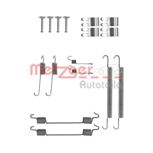 METZGER AUTOTEILE Zubeh&ouml;rsatz, Bremsbacken 105-0029