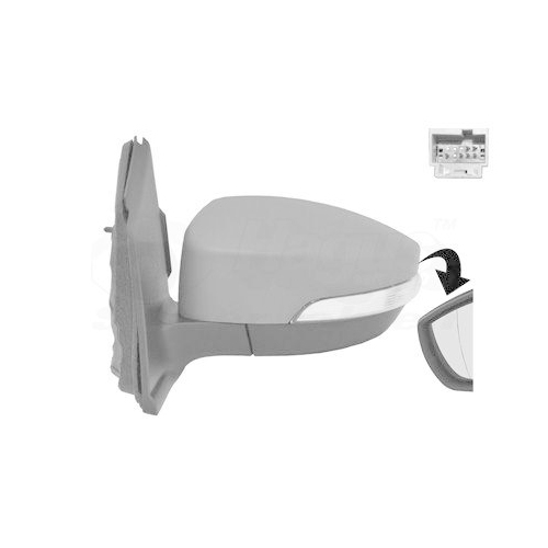 VAN WEZEL Au&szlig;enspiegel * HAGUS * 1906807