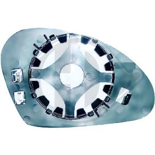 DIEDERICHS Spiegelglas, Au&szlig;enspiegel 7425227