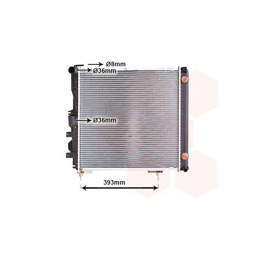 VAN WEZEL K&uuml;hler, Motork&uuml;hlung 30002086