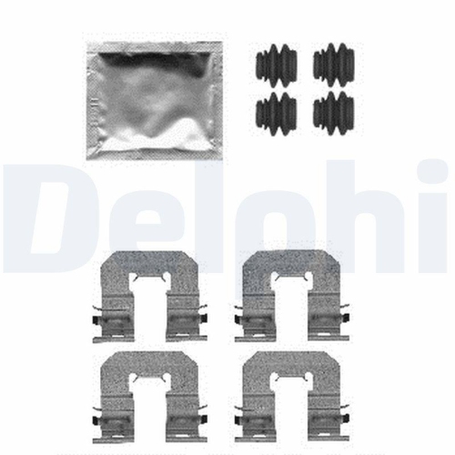 DELPHI Zubeh&ouml;rsatz, Scheibenbremsbelag LX0605