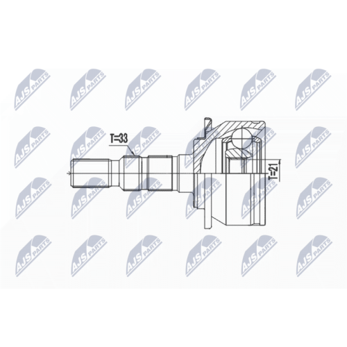 NTY Gelenksatz, Antriebswelle NPZ-PL-035