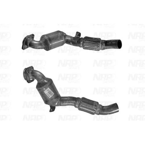 NAP carPARTS Katalysator CAK10077