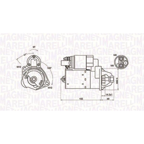 MAGNETI MARELLI Starter