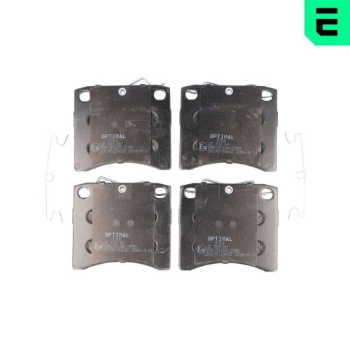 OPTIMAL Bremsbelagsatz, Scheibenbremse