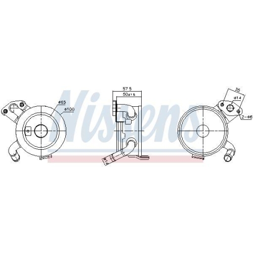 NISSENS &Ouml;lk&uuml;hler, Motor&ouml;l 91379