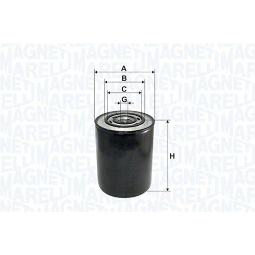 MAGNETI MARELLI &Ouml;lfilter 153071760101