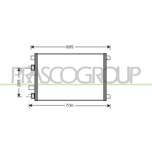 PRASCO Kondensator, Klimaanlage PrascoSelection RN032C001