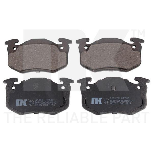 NK Bremsbelagsatz, Scheibenbremse 223928