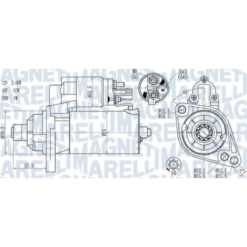MAGNETI MARELLI Starter