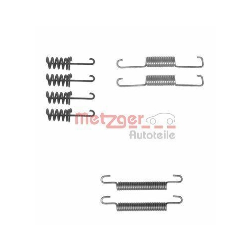 METZGER AUTOTEILE Zubeh&ouml;rsatz, Feststellbremsbacken GREENPARTS 105-0774