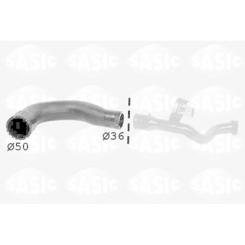 SASIC Ladeluftschlauch 3336304