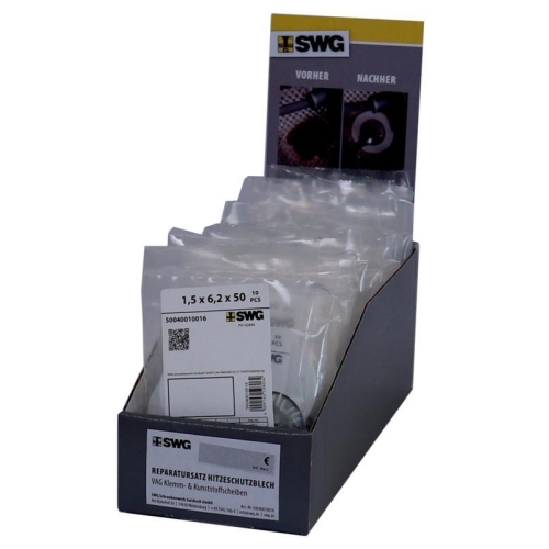 Thekenaufsteller Reparatursatz Hitzeschutzblech SWG 11150040075
