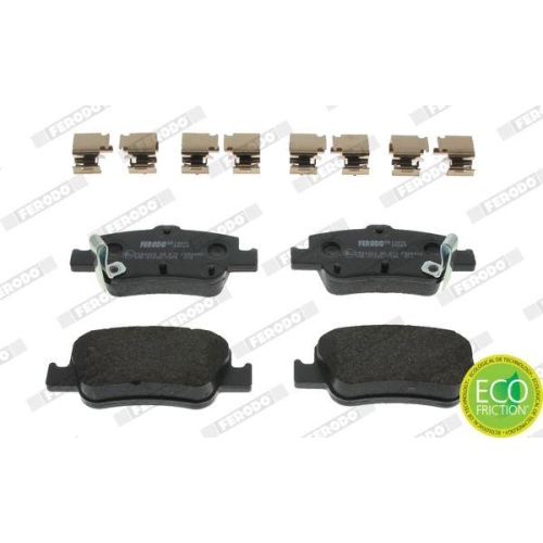 FERODO Bremsbelagsatz, Scheibenbremse PREMIER ECO FRICTION FDB4048