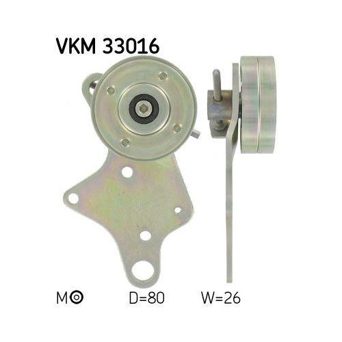 SKF Riemenspanner, Keilrippenriemen VKM 33016