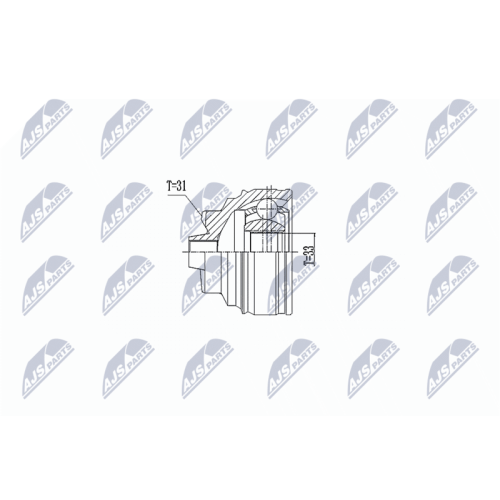 NTY Gelenksatz, Antriebswelle NPZ-BM-011