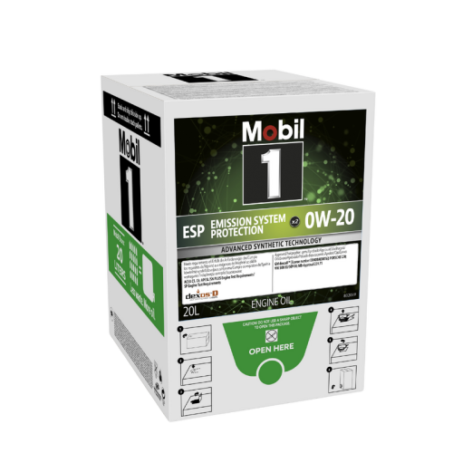 Motor&ouml;l Motoren&ouml;l MOBIL 1 ESP X2 0W-20 Bag in Box 20 Liter 157785