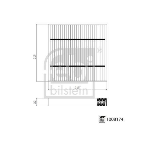 FEBI BILSTEIN Filter, Innenraumluft 1008174