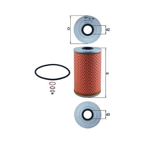 MAHLE &Ouml;lfilter OX 96D