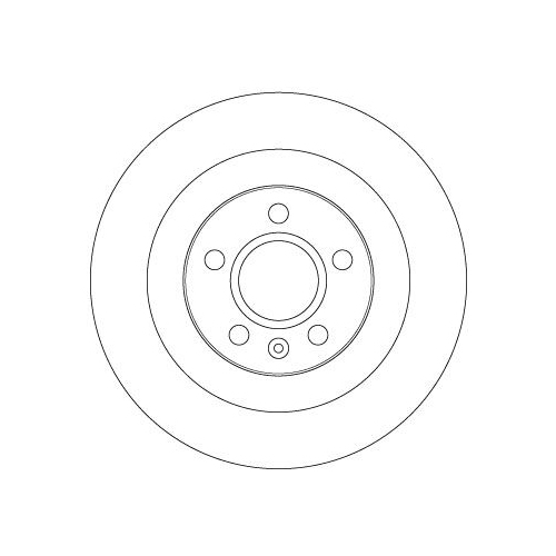 TRW Bremsscheibe DF6970