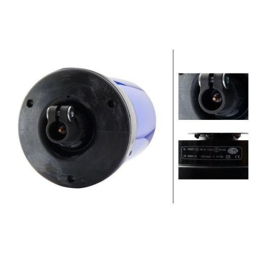 HELLA Rundumkennleuchte KL 7000 2RL 008 063-001