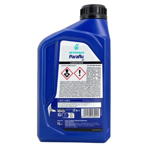 K&uuml;hlerfrostschutz PARAFLU 11 (IAT/BLAU) PETRONAS LUBRICANTS 1 Liter 81139E18EU