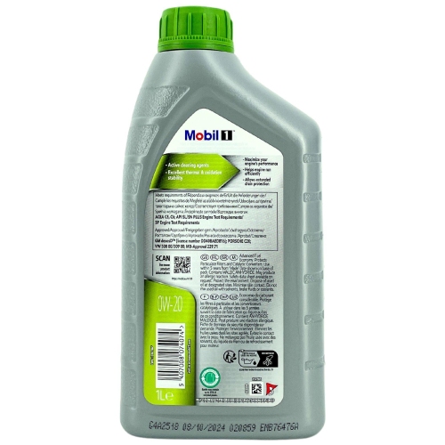 Motor&ouml;l Motoren&ouml;l Mobil 1 ESP x2 0W-20 VW 508 00 / 509 00 - 1 Liter 157783