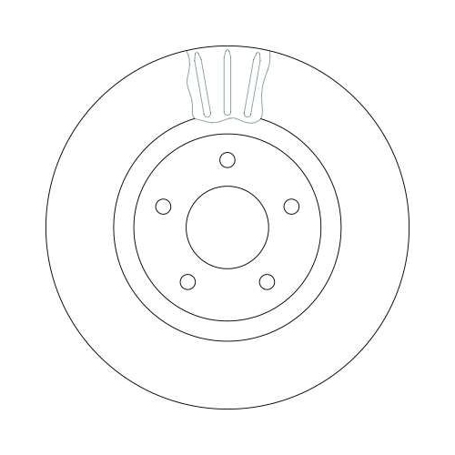 TRW Bremsscheibe DF4219S
