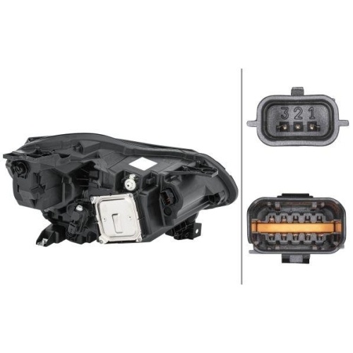 HELLA Hauptscheinwerfer 1LX 013 930-831