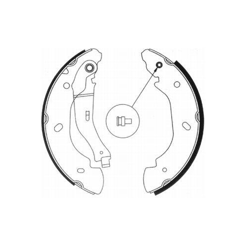 ABE Bremsbackensatz C0G051ABE