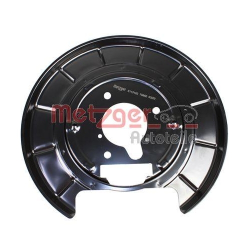 METZGER AUTOTEILE Spritzblech, Bremsscheibe 6115162