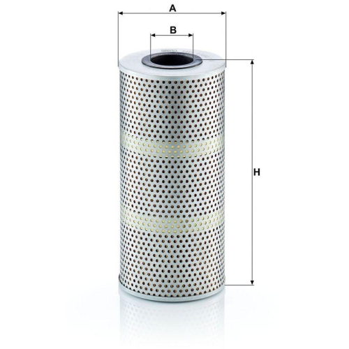 MANN-FILTER Filter, Arbeitshydraulik HD 1164/1 x