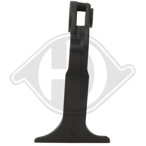 DIEDERICHS Griff, Motorhaubenentriegelung 1615128