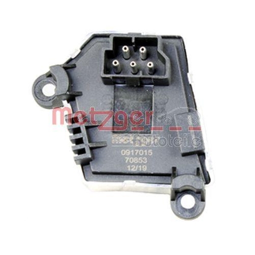 METZGER AUTOTEILE Steuergerät, Heizung/Lüftung 0917015